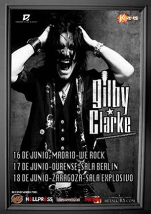 Gilby Clarke en España